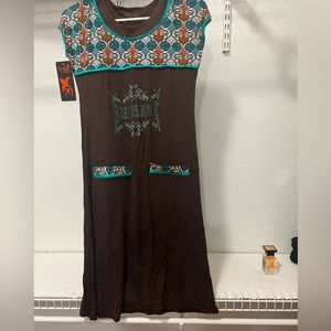 Made in Egypt very soft sleep dress, very beautiful and comfortable!!